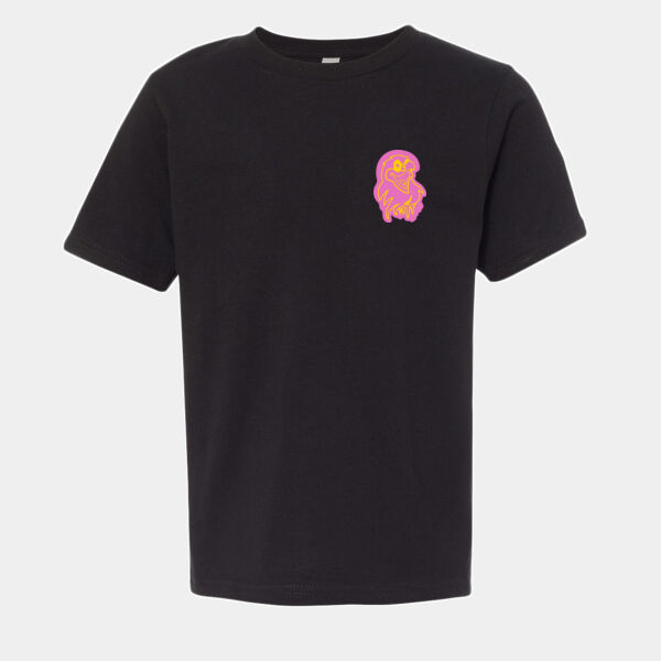 Youth Fairmont Falcons Mascot Tee (Pink Print) Thumbnail