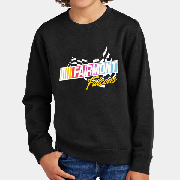 Youth Fairmont Nascar Crewneck Sweatshirt Thumbnail
