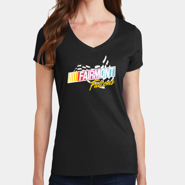Adult Fairmont Nascar V-Neck Tee Thumbnail
